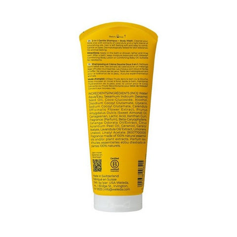 Weleda, Calendula Shampoo and Body Lotion, 6.8 oz