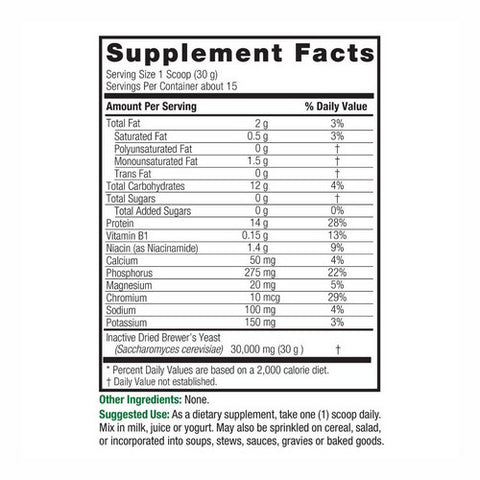 Nature's Answer, Brewers Yeast, 16 oz