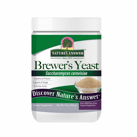 Nature's Answer, Brewers Yeast, 16 oz
