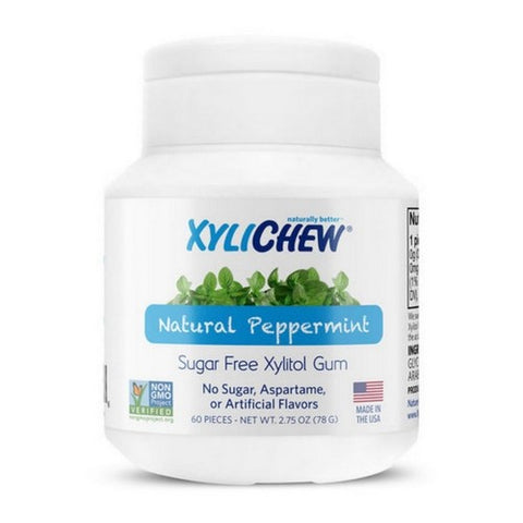 Xylichew, XyliChew Gum Jar, Peppermint 60 CT
