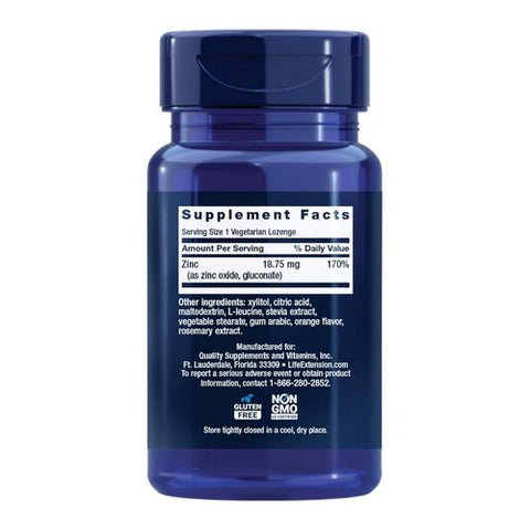 Life Extension, Zinc Lozenges, 60 Lozenges