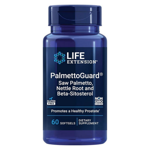 Life Extension, Super Saw Palmetto Nettle Root Forumla  With Beta Sitosterol, 60 SoftGels