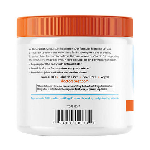 Doctors Best, Pure Vitamin C Powder, 250 Grams