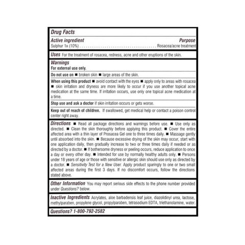 Fungicure, Prosacea Gel, 0.75 Oz