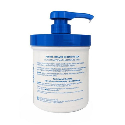 Vanicream, Moisturizing Skin Cream, 16 Oz, Sensitive Skin