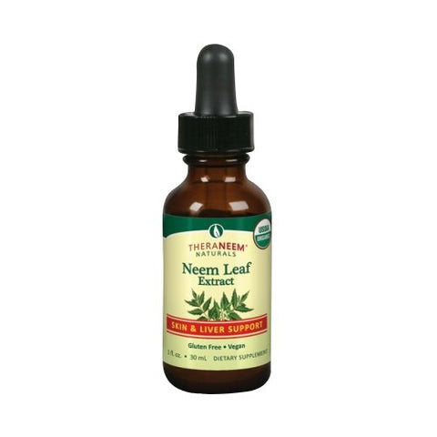 TheraNeem Naturals, Neem leaf Extract, Natural 1 oz