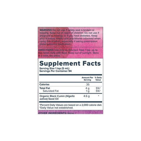 Heritage Store, Black Seed Oil, 8 oz