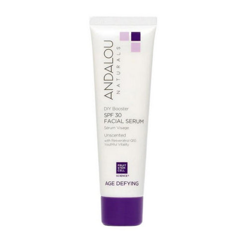 Andalou Naturals, DIY Booster SPF 30 Facial Serum, Unscented 2.Oz
