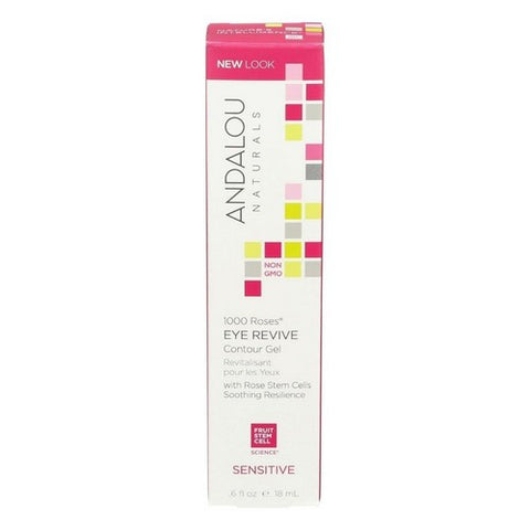 Andalou Naturals, 1000 Roses Eye Revive Contour Gel, 0.6 Oz