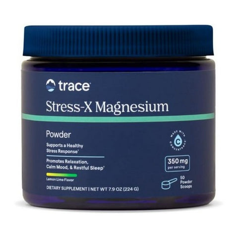 Trace Minerals, Stress-X Magnesium Powder - 50 servings, 12.7 oz