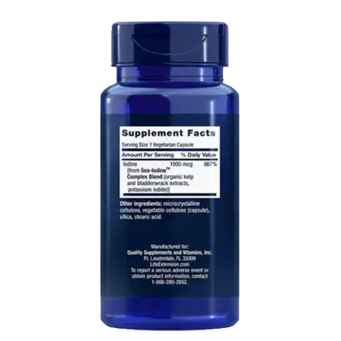 Life Extension, Sea-Iodine, 1000 mcg, 60 Caps