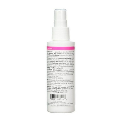 Ladibugs Inc, Lice Prevention Leave in Spray, Mint 4 Oz