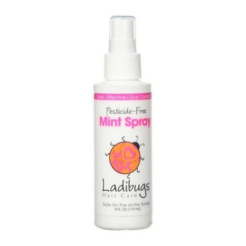 Ladibugs Inc, Lice Prevention Leave in Spray, Mint 4 Oz