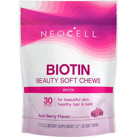 Neocell Laboratories, Biotin Beauty, 30 Chews