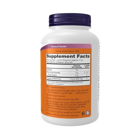 Now Foods, D-Mannose Powder, 6 oz