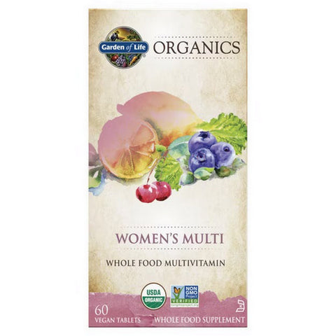 Garden of Life, Organics Womens Multi, 60 Tabs