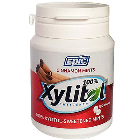 Epic Dental, Xylitol Peppermint Mints, Fresh Fruit 180 Pc