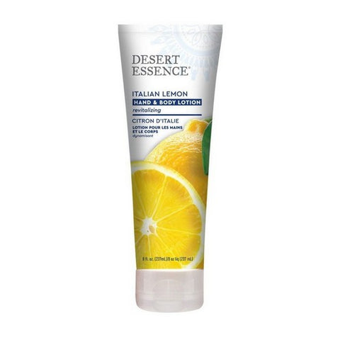 Desert Essence, Italian Lemon Hand & Body Lotion, 8 Oz