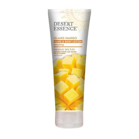 Desert Essence, Island Mango Hand & Body Lotion, 8 Oz