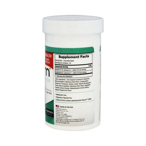 Probium, Oral Blis Combo 4B Fast Melt, 30 Tabs
