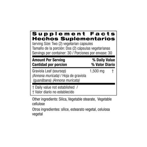 Bio Nutrition Inc, Graviola, 1500 mg, 60 Veg Caps