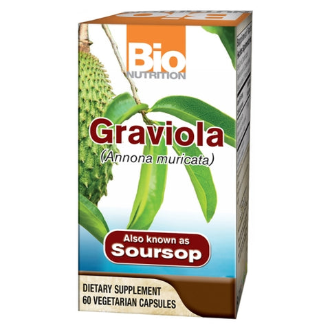 Bio Nutrition Inc, Graviola, 1500 mg, 60 Veg Caps