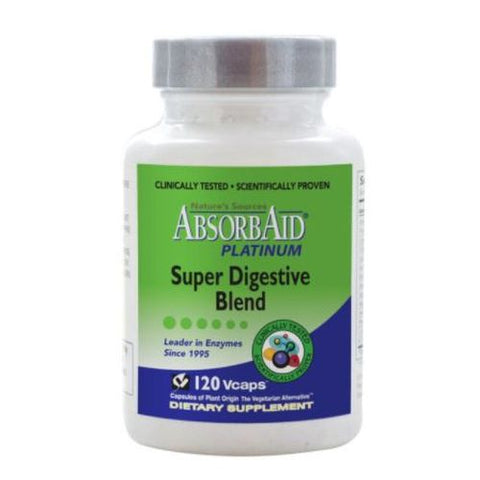 Absorbaid, AbsorbAid Platinum, 120 Veg Caps