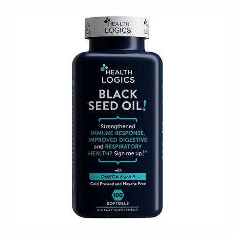 Health Logics, Black Seed Oil, 100 Caps