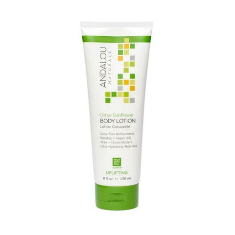 Andalou Naturals, Body Lotion, Uplifting Citrus Verbena 8 Oz