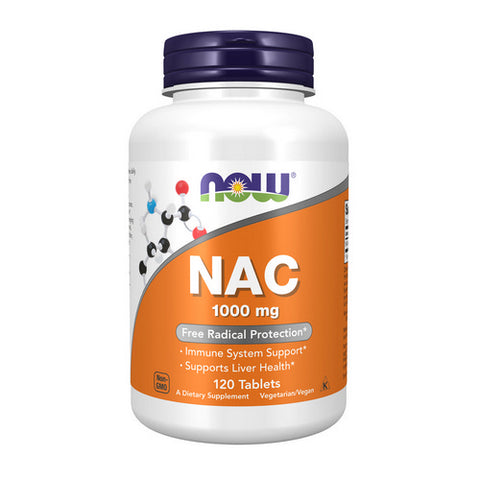 Now Foods, N-Acetyl-L-Cysteine (NAC), 1000 mg, 120 Tabs