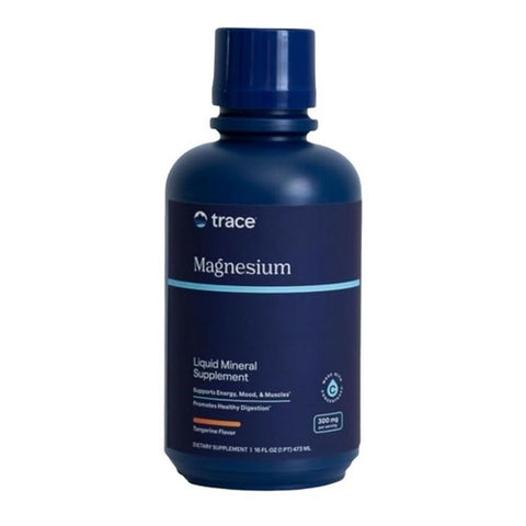 Trace Minerals, Liquid Magnesium, 300 mg, Tangerine 16 Oz