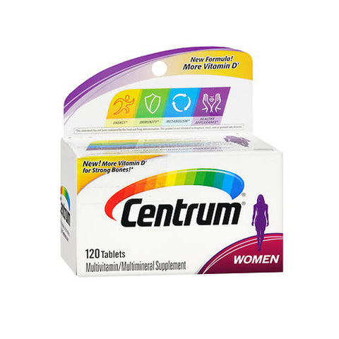 Centrum, Womens Tablets, 120 Tabs