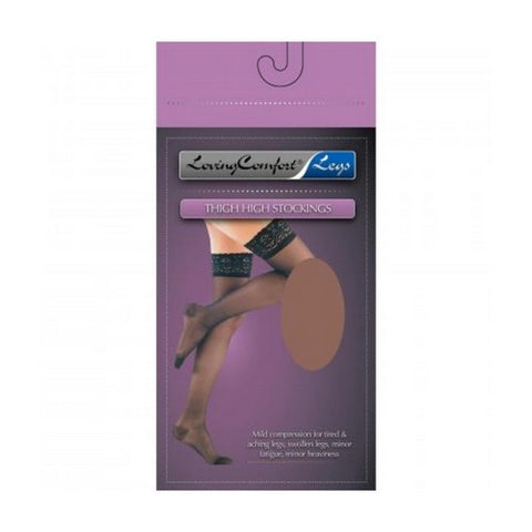 Scott Specialties, Knee High Stockings Sheer Firm Compression Black Medium, Extra Large 1 Pair