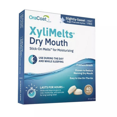 OraCoat, Orahealth XyliMelts Mint-Free, 40 Each