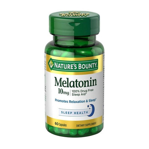 Nature's Bounty, Nature's Bounty Melatonin, 10 mg, 60 Caps