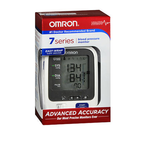 Omron, 7  Series Upper Arm Blood Pressure Monitor with Two User Mode, Count of 1