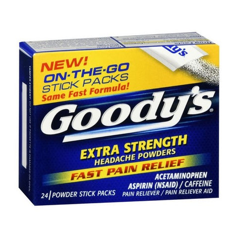 Med Tech Products, Goody's Headache Powders Extra Strength, 24 Each