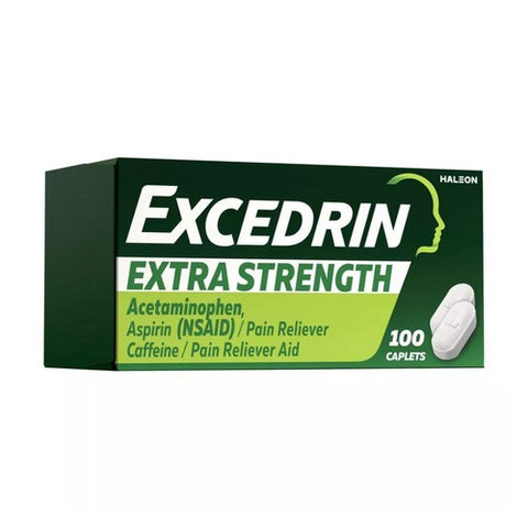 Novartis Consm Hlth Inc, Excedrin Extra Strength Caplets, 100 Caps
