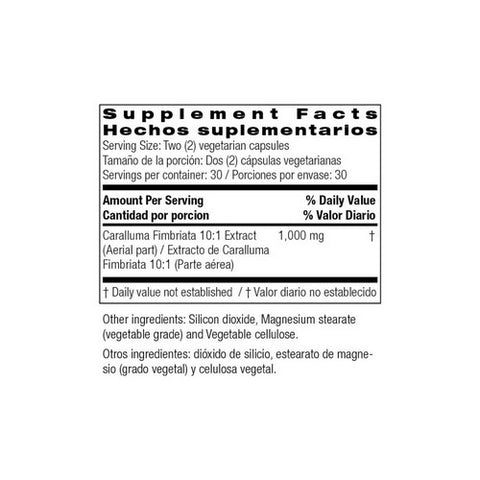 Bio Nutrition Inc, Caralluma, 1000 Mg, 60 Veg Caps
