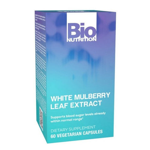 Bio Nutrition Inc, White Mulberry Leaf Extract, 60 Veg Caps