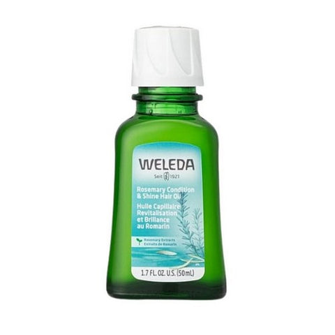 Weleda, Rosemary Conditioning Hair Oil, 1.7 Oz