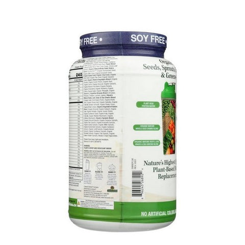 Genceutic Naturals, Plant Head Real Meal, Vanilla 2.3 lb