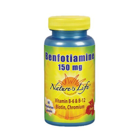 Nature's Life, Benfotiamine, 60 Vcaps