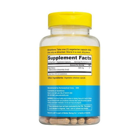 Nature's Life, Bitter Melon, 100 Caps