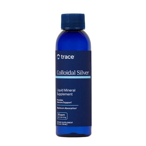 Trace Minerals, Colloidal Silver Spray 30 PPM, 4 Oz