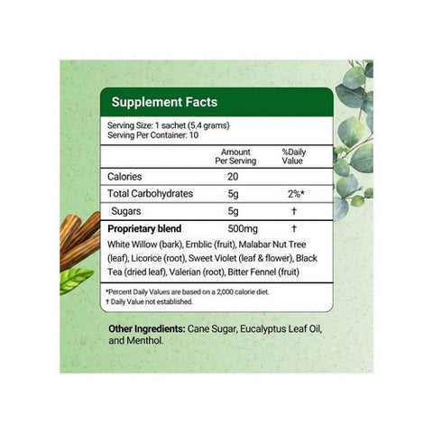 Herbion Naturals, Respiratory Care, 10 Packets