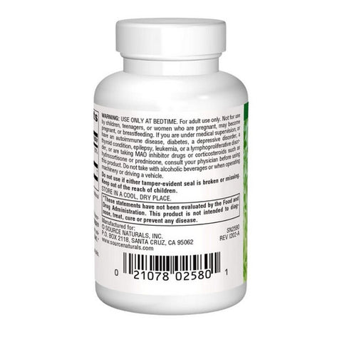 Source Naturals, Vegan True Melatonin, 2.5 mg, Orange 60 Tabs