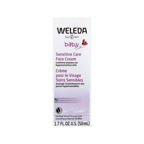 Weleda, White Mallow Baby Face Cream, 1.7 Oz