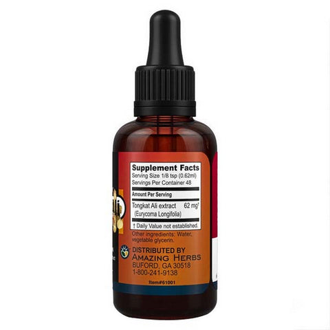 Amazing Herbs, Black Seed Tongkat Ali Express Liquid Extract, 1 oz