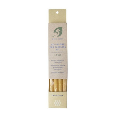 White Egret, Personal All In One Candling Kit, Beeswax 4 Ct